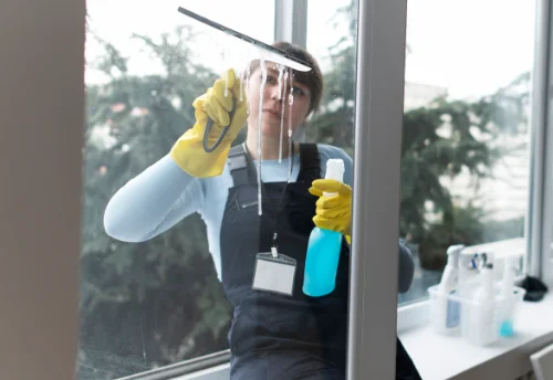 Nettoyage de vitres intérieures et extérieures à Bilhac